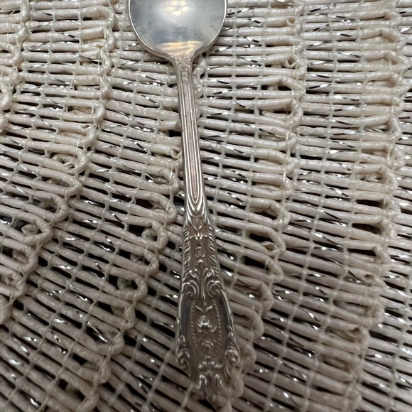 Vintage spoon and a baby ring both are sterling they were black and I cleaned. - Picture 8 of 12